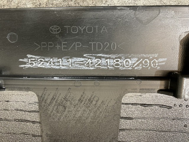 新車取り外し!RAV4 ラブ4 60系/AXAN64 純正 フロント スポイラー 52411-42180/90 素地 トヨタ(151391)