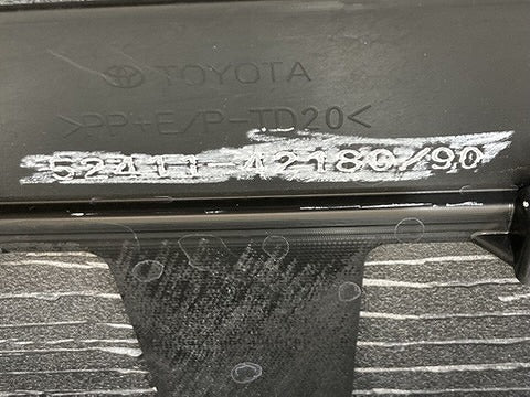 新車取り外し!RAV4 ラブ4 60系/AXAN64 純正 フロント スポイラー 52411-42180/90 素地 トヨタ(151392)