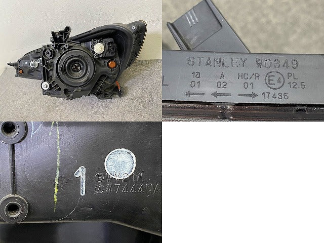 フィット GK3/GK4/GP5 純正 前期 右 ヘッドライト/ランプ ハロゲン レベライザー 刻印1 RH STANLEY W0349 ホンダ(151617)
