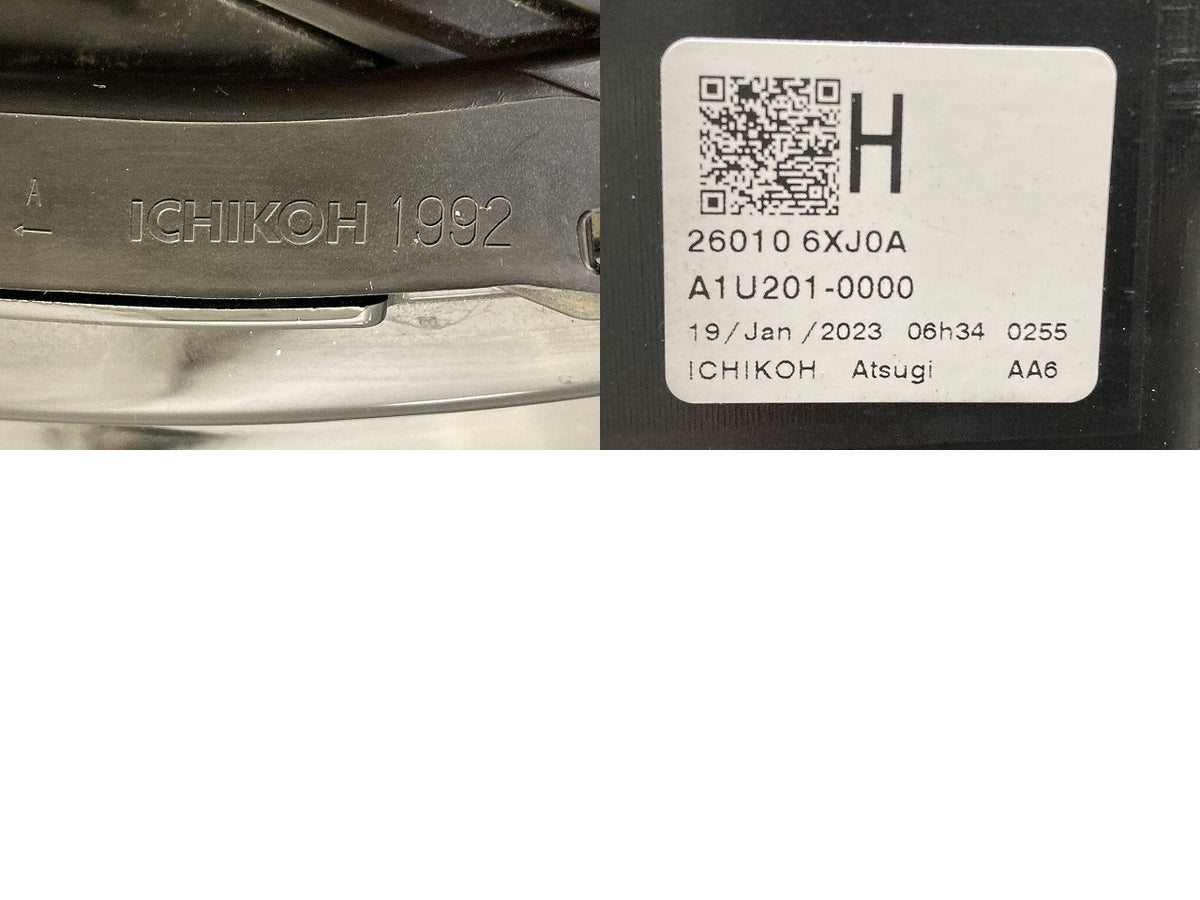 ノート/NOTE E13/SNE13 純正 前期 右 ヘッドライト/ランプ レベライザー ハロゲン 刻印H RH ICHIKOH 1992 日産(151751)