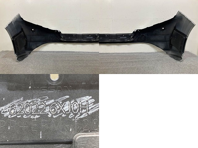 ノート/NOTE E13/SNE13 純正 前期 フロント バンパー Fバンパー 62022 6XJ0H ブリリアントシルバーメタリック K23 日産(151978)