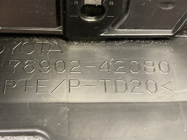 新車取り外し!RAV4 ラブ4 60系/AXAN64 純正 左 右 リア マッドガード ドアプロテクター 2点セット 76901-42080/76902-42080 素地(152035)