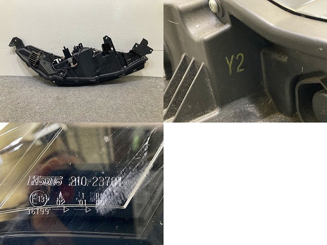 アクア/AQUA MXPK10/MXPK11/MXPK15/MXPK16 純正 左 ヘッドライト/ランプ LED 刻印Y2 KOITO 210-23781 トヨタ(152051)