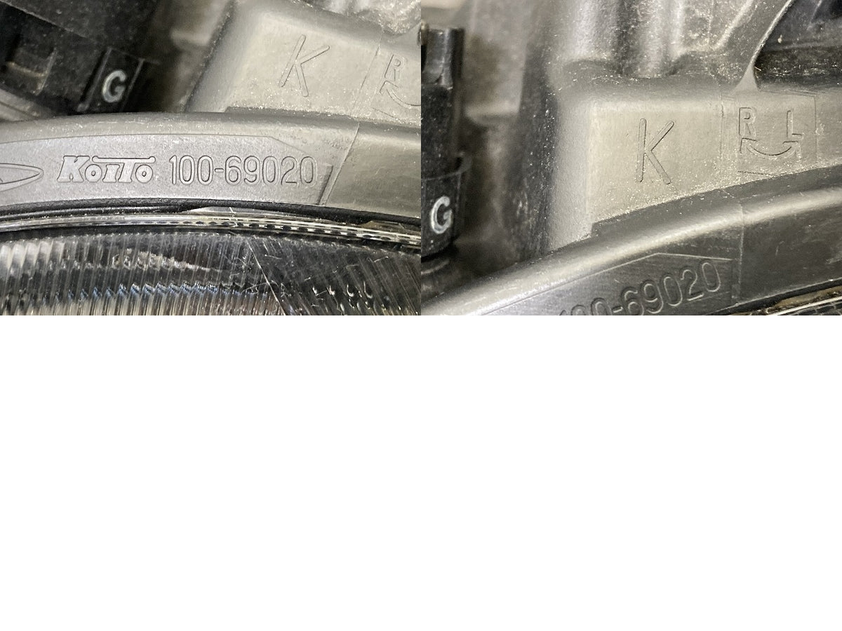 キャスト LA250S/LA260S 純正 左 ヘッドライト/ランプ レベライザー LED 刻印K KOITO 100-69020 81170-B2620 ダイハツ(152119)