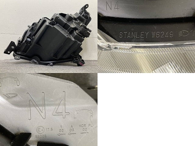 ルーミー M900A/M910A 純正 後期 右 ヘッドライト/ランプ LED レベライザー 刻印N4 RH STANLEY W6249 トヨタ(152195)