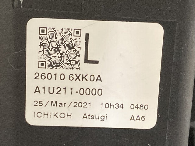 ノート/NOTE E13/SNE13 純正 右 ヘッドライト/ランプ LED レベライザー 刻印L RH ICHIKOH 1993 日産(152326)