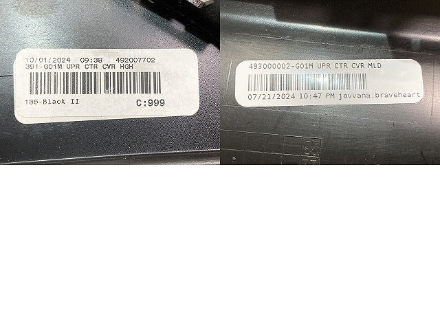 新品!X3 G01 純正 フロント バンパー ロアカバー 139605-14 51118092755 ブラック ソリッド BMW(152338)