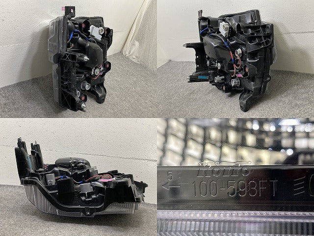 キャリイ トラック DA16T 純正 左 ヘッドライト/ランプ LED レベライザー KOITO 100-593FT スズキ(152408)