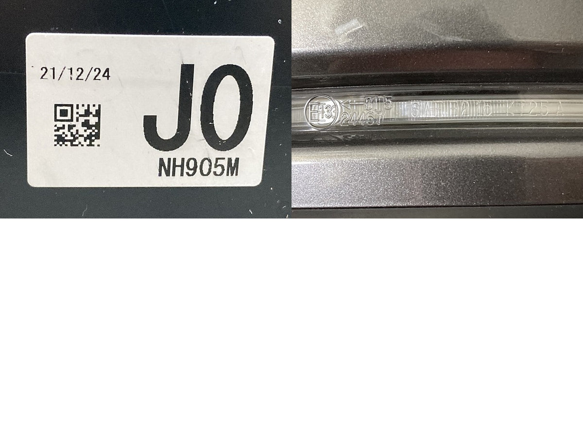 フリード GB5/GB6/GB7/GB8 純正 左 ドアミラー 9線 ウインカー付 ishizaki NH905M/KT25A スーパープラチナグレーメタリック NH905M(152445)