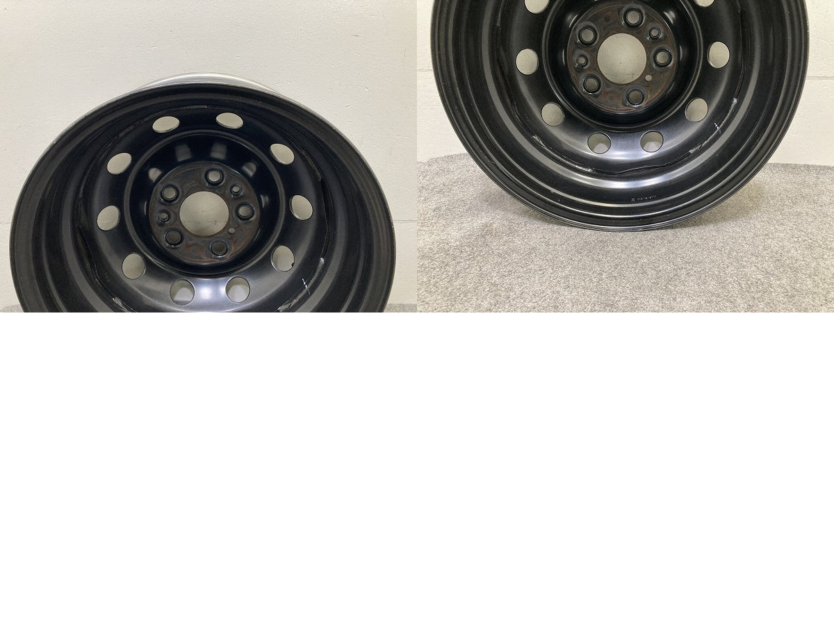 デュカト 純正 ホイール スチールホイール センターキャップ付 1本のみ 16x6J/ET68/5穴 5H/PCD130/ハブ径78mm フィアット(152506)