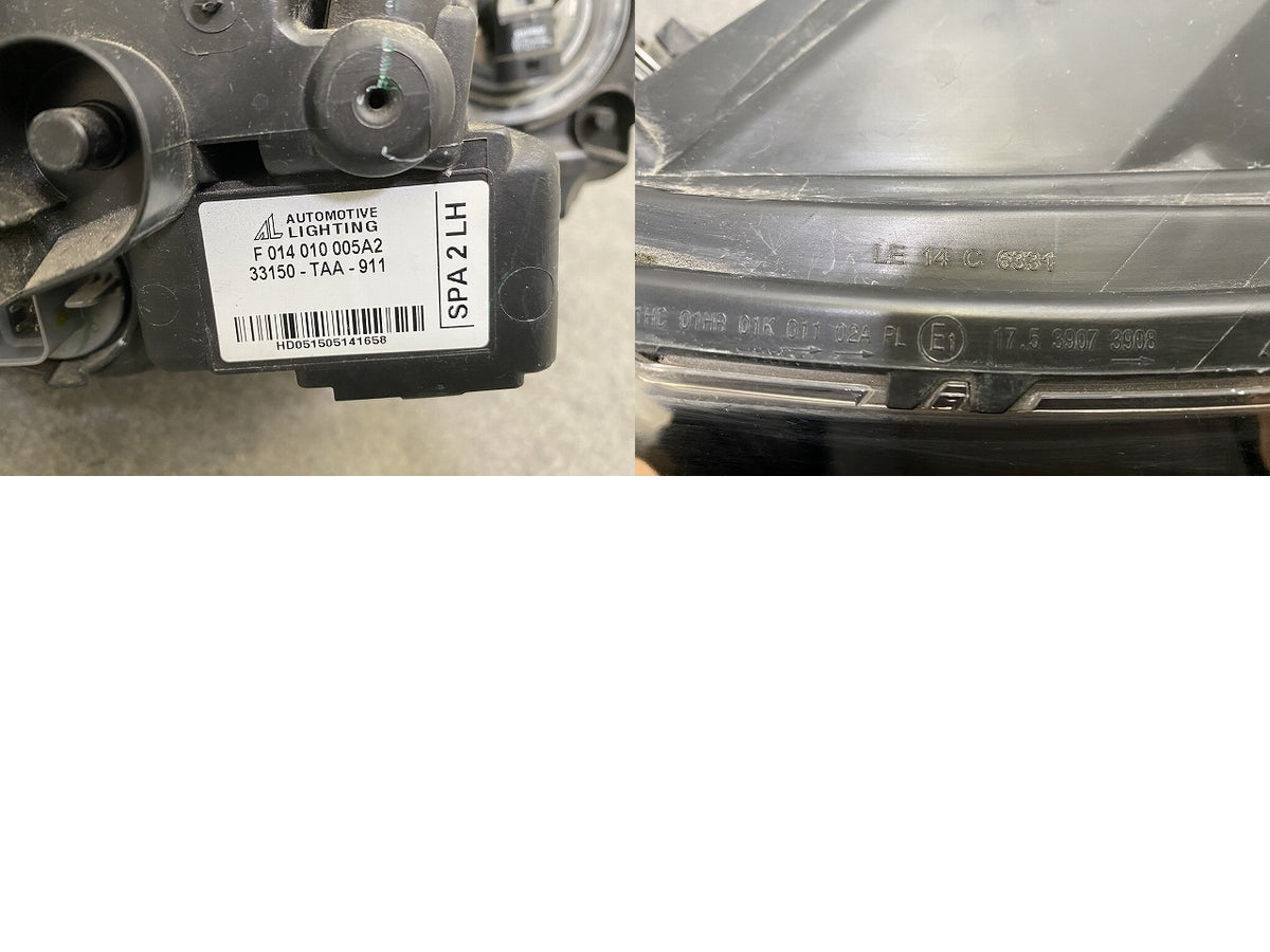 ステップワゴン スパーダ/RP3/RP4/RP5 純正 右 ヘッドライト/ランプ LED AL Automotive Lighting LE4C6331 33150-TAA-911(152735)