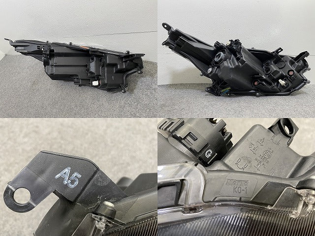 ヤリス KSP210/MXPA10/MXPA15/MXPH10/MXPH15 純正 左 ヘッドライト/ランプ ハロゲン レベライザー 刻印A5 KOITO K0-1 81170-K0010(152746)