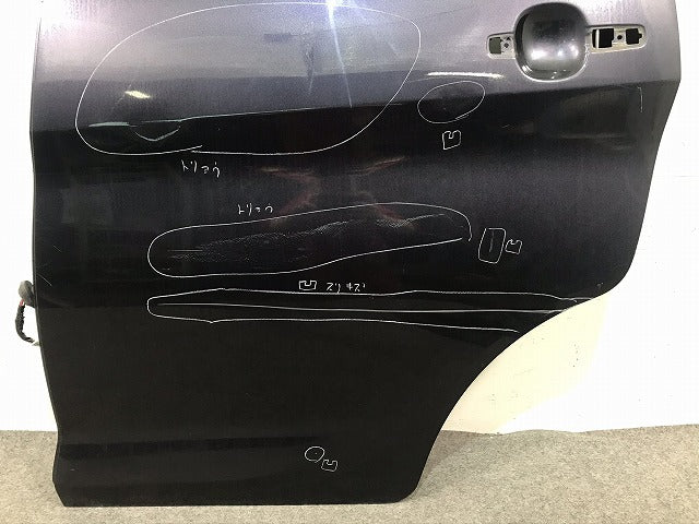 デイズ/ekワゴン B21W/B11W 左リアサイドドア(ガラスバイザー付) 日産(103588)