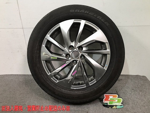 エクストレイル 20Xtt エマージェンシーブレーキパッケージ T32/NT32 タイヤホイール 1本 18X7J/ET45/PCD114.3/5H/5穴/ハブ径66mm(103944)