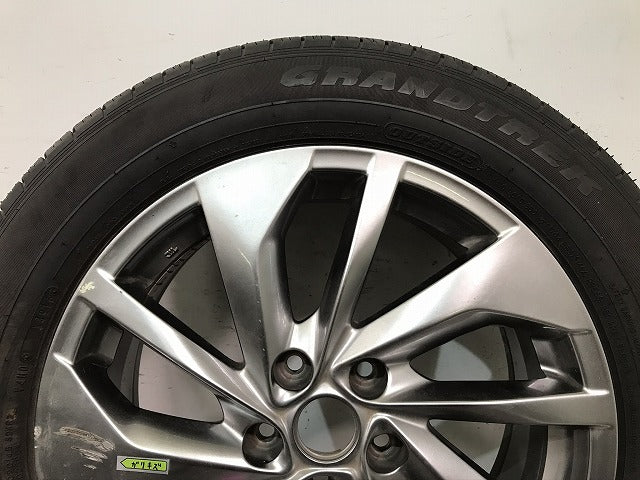 エクストレイル 20Xtt エマージェンシーブレーキパッケージ T32/NT32 タイヤホイール 1本 18X7J/ET45/PCD114.3/5H/5穴/ハブ径66mm(103944)