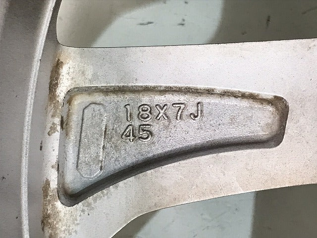 エクストレイル 20Xtt エマージェンシーブレーキパッケージ T32/NT32 タイヤホイール 1本 18X7J/ET45/PCD114.3/5H/5穴/ハブ径66mm(103944)