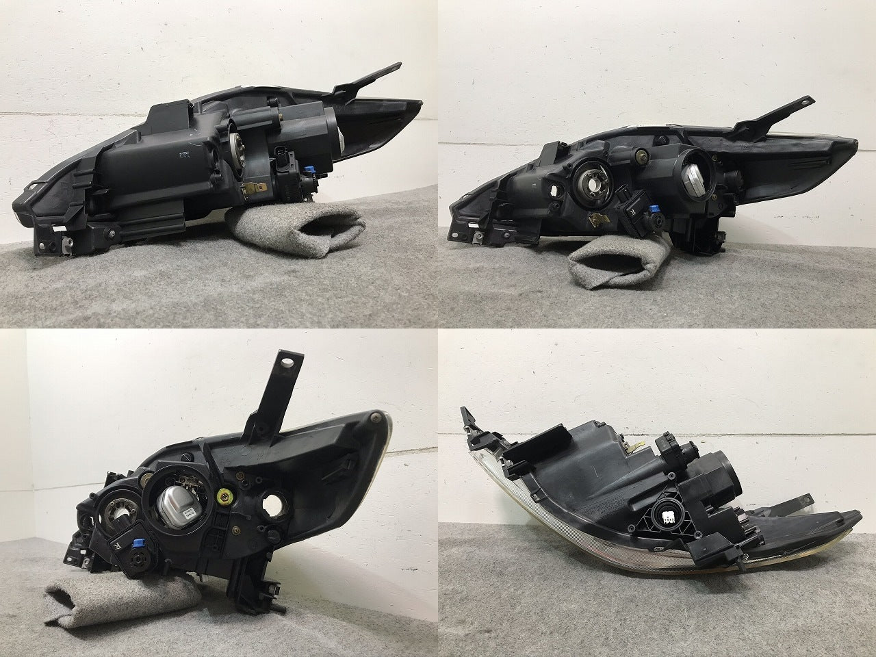 プレマシー CREW/CR3W 右ヘッドライト/ランプ キセノン HIDレベライザー STANLEY P5104 マツダ(104157)