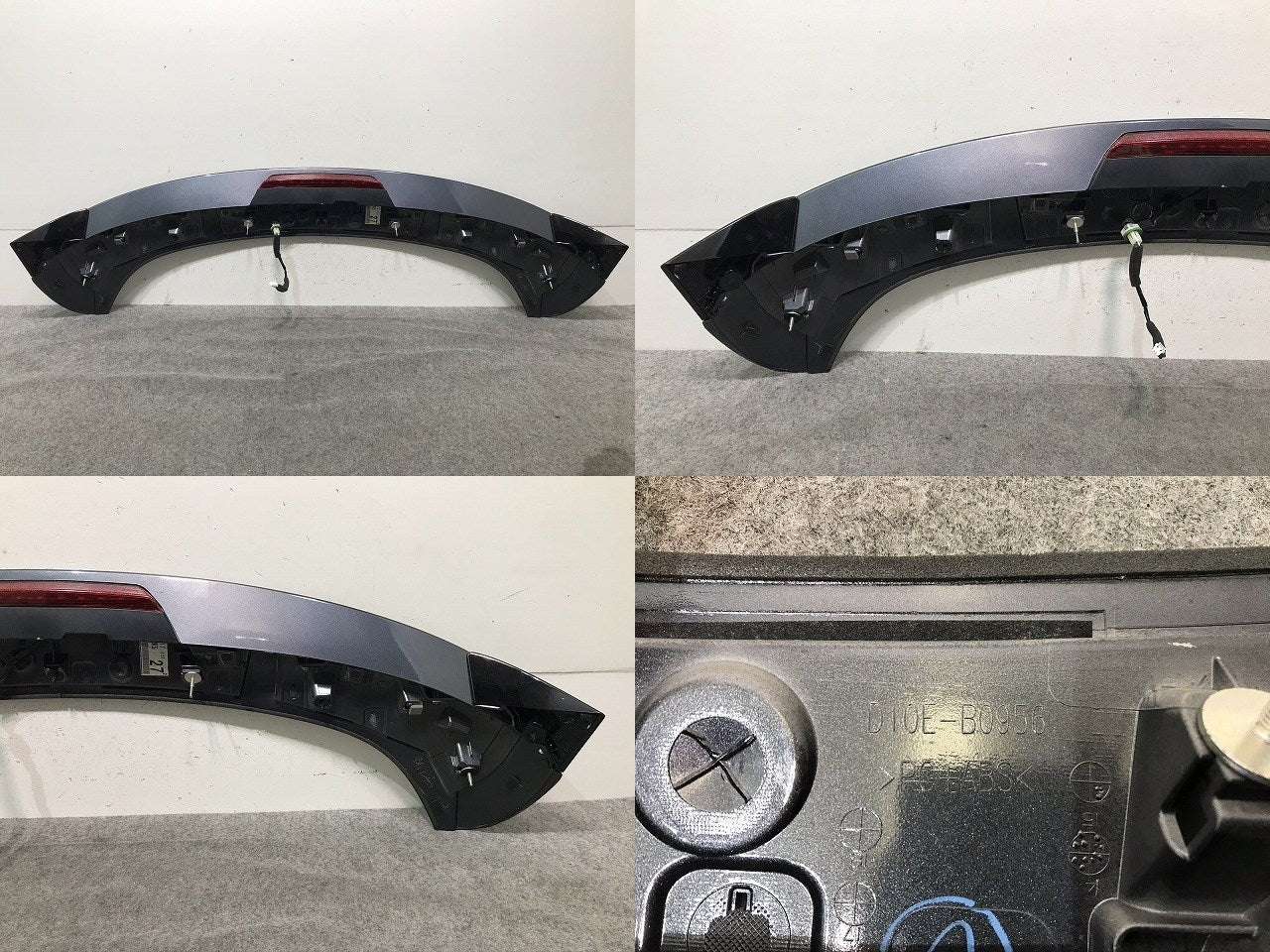 CX-3 DK/DK5FW/DK5AW 純正 リアスポイラー/ルーフスポイラー/ウィング D10E-B0956/D10E-51961 マツダ(104515)