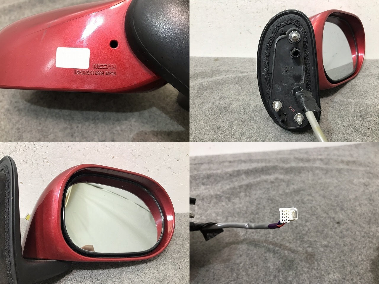 キューブ Z12/NZ12 純正 右ドアミラー 5線 ICHIKOH 8289 日産(105856)
