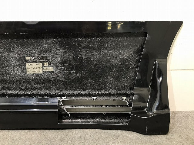 新品! ヴェルファイア/アルファード 20系/ANH20W/ANH25W/GGH20W/GGH25W 社外 右リアサイドパネル M'zSPEED/エムズスピード(106225)