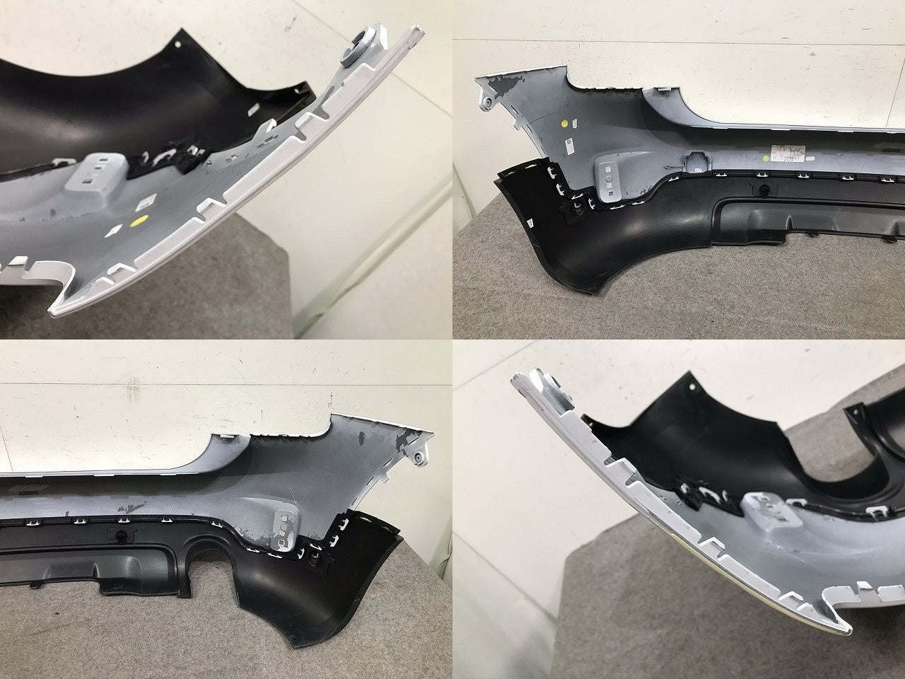 クロスオーバー F60 純正 リアバンパー 5112 7 389 378 / 5112 7 406 378/51127389378 	ライトホワイト カラーNO.B15 ミニ/MINI(106313)