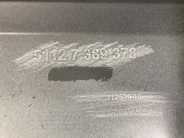 クロスオーバー F60 純正 リアバンパー 5112 7 389 378 / 5112 7 406 378/51127389378 	ライトホワイト カラーNO.B15 ミニ/MINI(106313)