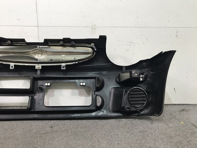 新車取り外し! オートザム キャロル/AC6P 三代目 純正 フロントバンパー グリル付 A083-50031/A085 50 030 A 黒素地 マツダ (106345)