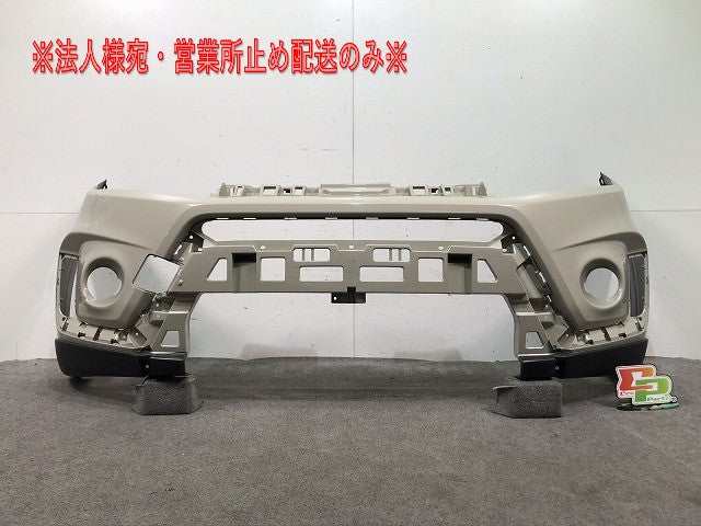エスクード/YE21S/YD21S/YEA1S 純正 後期 フロントバンパー 71711 86R サバンナアイボリーメタリック ブラック2トーン No.A9N(106762)