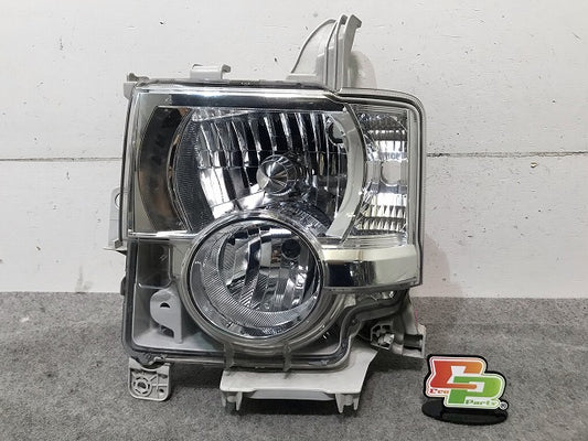 ムーヴコンテ カスタム L575S/L585S 純正 左ヘッドライト/ランプ ハロゲン レベライザー KOITO 100-51966 ダイハツ(106999)
