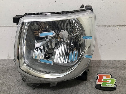 美品! MRワゴン MF33S 純正 左ヘッドライト/ランプ ハロゲン レベライザー STANLEY P9510 スズキ(107049)