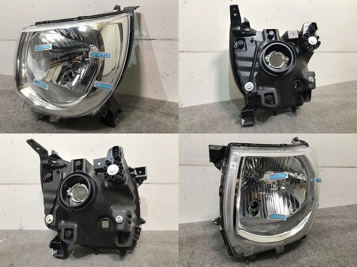 美品! MRワゴン MF33S 純正 左ヘッドライト/ランプ ハロゲン レベライザー STANLEY P9510 スズキ(107049)