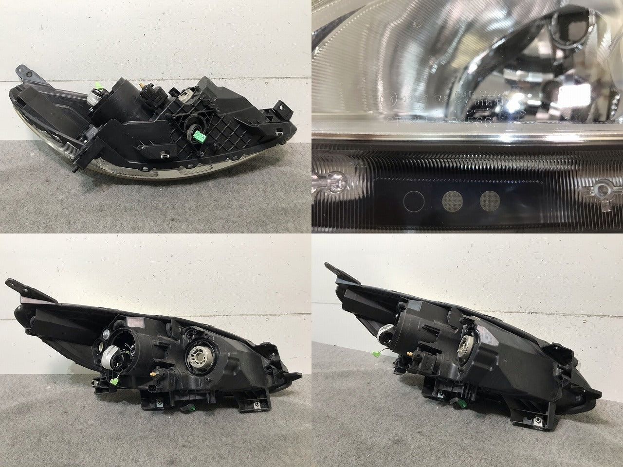 プレマシー/ラフェスタ CW/CWEAW/CWEFW 純正 左ヘッドライト/ランプ キセノン HID レベライザー STANLEY P9566 02260-HA00D(107104)