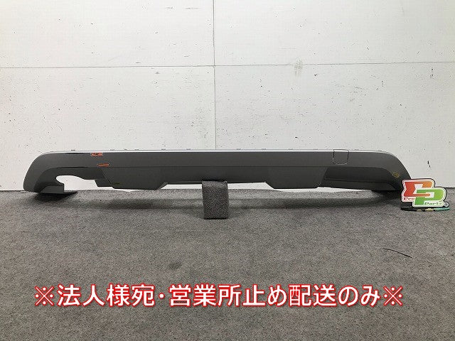 新品! Q2 GACHZ/GACZE 純正 リアスポイラー バンパーガーニッシュ/ディフューザー/アンダー/下部 81A.807.521.H シルバー 素地(107493)