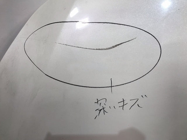 ブルーバードシルフィ G11/NG11/KG11 純正 ボンネット/エンジンフード ホワイトパール（３コートパール） カラーNo.QX1 日産(107505)
