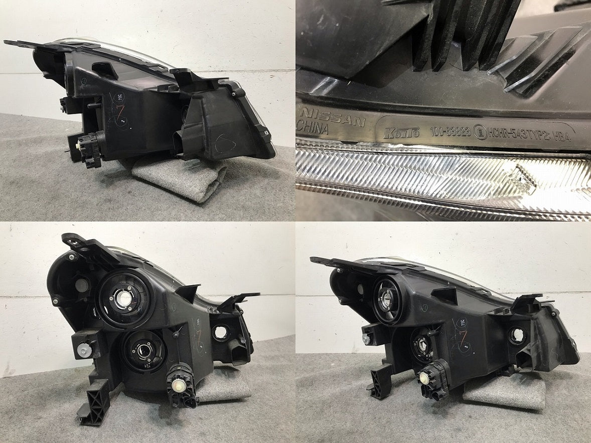 ブルーバードシルフィ G11/NG11/KG11 純正 左ヘッドライト/ランプ ハロゲン レベライザー KOITO 100-63823 日産(107549)