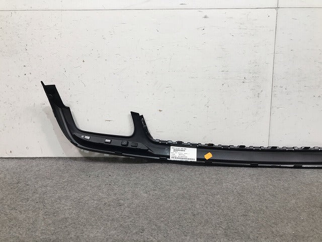 新品! Sクラス AMG W222 純正 リアバンパーガーニッシュ/ディフューザー/アンダー/下部 A222 885 00 38 黒 メルセデスベンツ(107570)