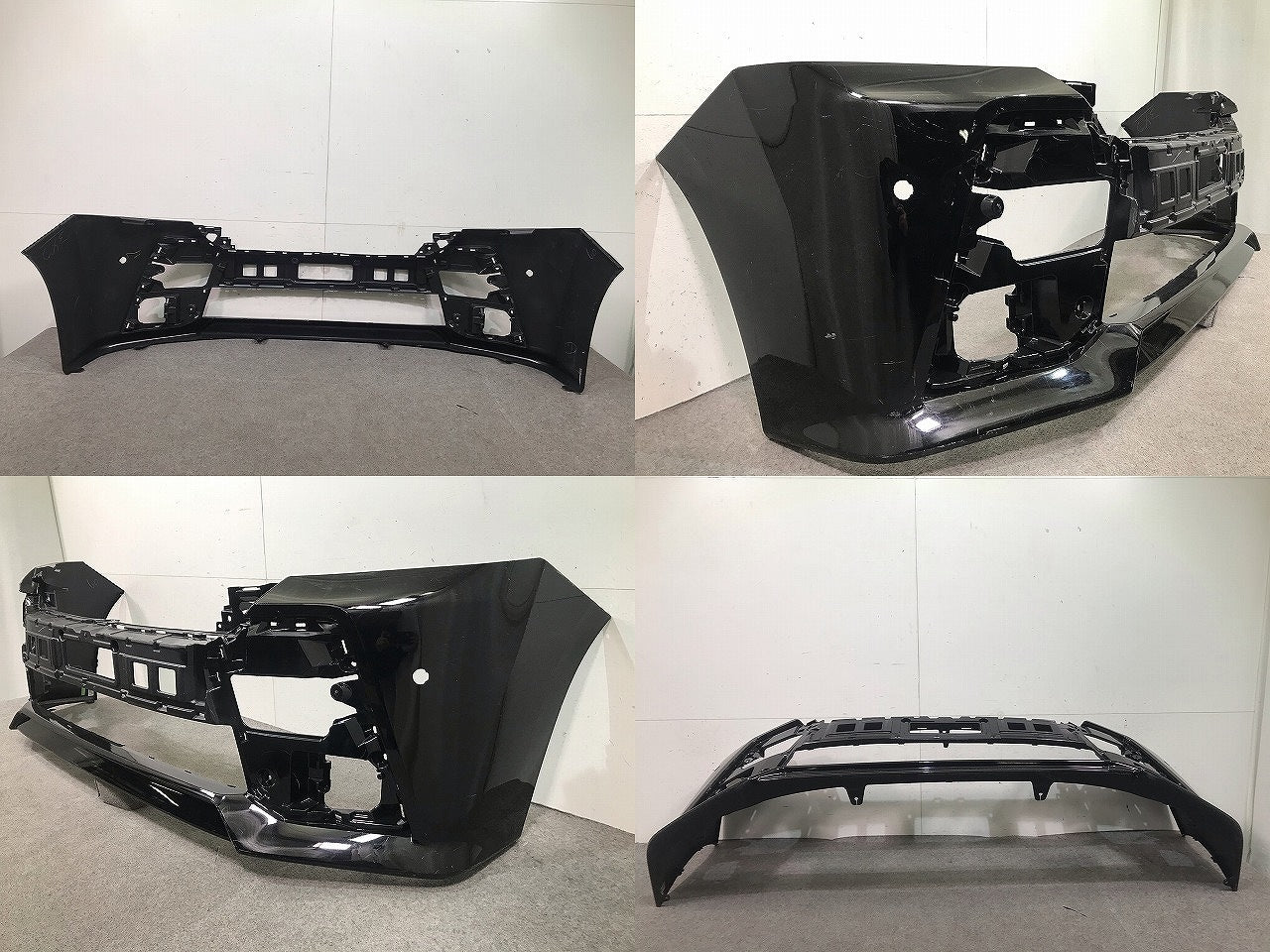ヴェルファイア/Z 30系/AGH30W/AGH35W/GGH30W/GGH35W/AYH30W 純正 フロントバンパー 52119-58530/40/50 ブラック カラーNo.202(107656