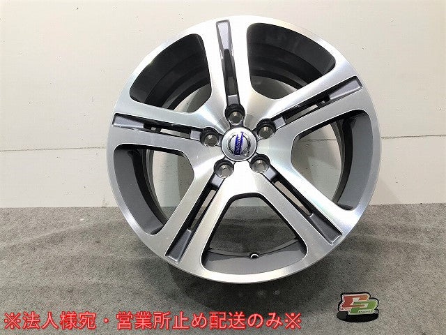 新品! V70/S60 SB系 2000-2008 純正 ホイール 1本のみ 7.5Jｘ17/ET49/5穴/PCD108/ハブ径63mm/V 30695231 ボルボ(107740)