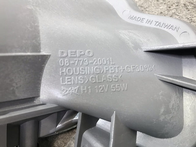 新品! V70 SB系 2000-2004/285 社外 左フォグランプ/ライト/レンズ DEPO 08-773-2001L V 8620228 ボルボ(107779)