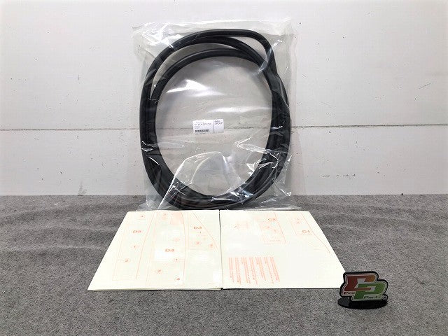 新品! 7シリーズ E65 2001-2009 純正 リアドアウェザーストリップ 付属品有り 51 22 223 703 51228223703 BMW(107804)