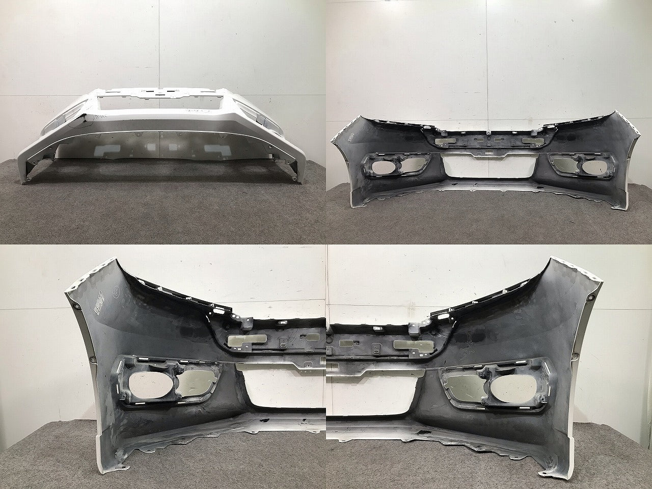 ステップワゴン スパーダ RK5/RK6 純正 フロントバンパー 71101-SZW-Z000 パール ホンダ(107955)
