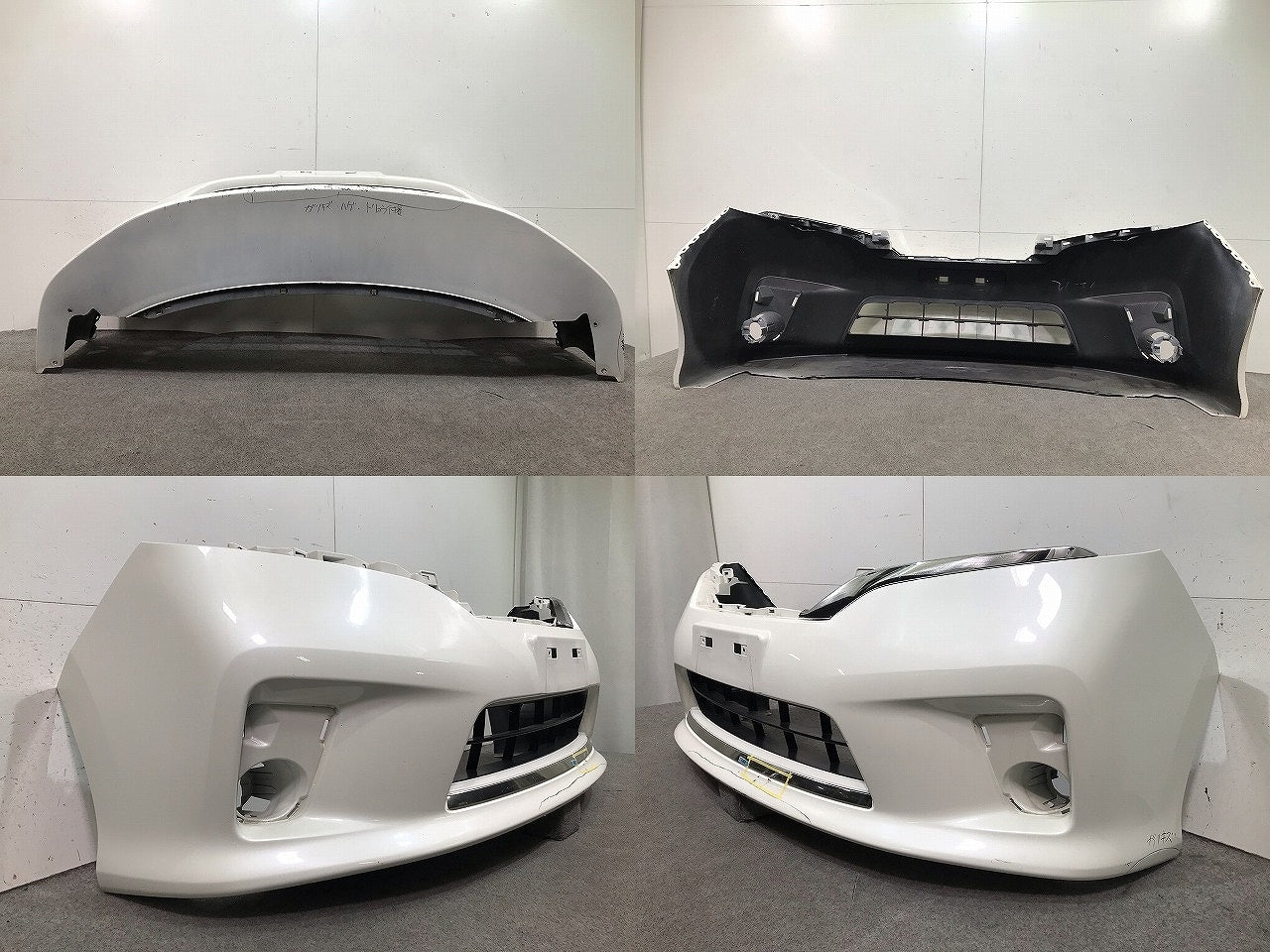 セレナ ハイウェイスター C26/FPC26/NC26/FNPC26/HC26/HFC26/FNC26 純正 前期 フロントバンパー 62022 1VF0H パール カラーNo.QAB(108008)