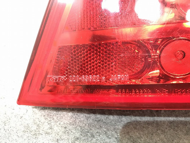 スカイライン セダン V35/NV35/PV35 純正 右テールランプ/ライト/レンズ KOITO 220-63622 日産(108063)