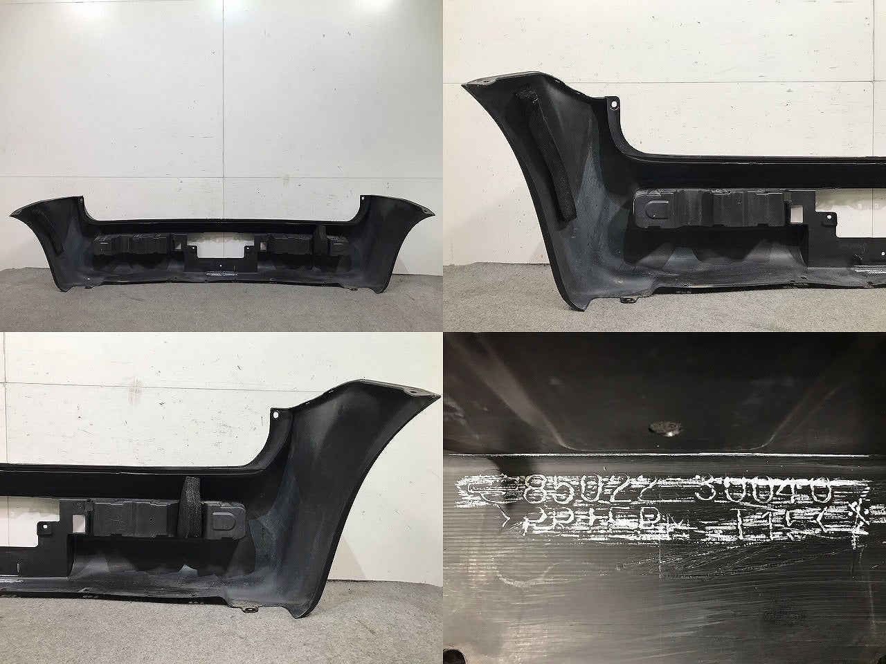 キューブ Z11/BNZ11/BZ11/YZ11 純正 リアバンパー 85022 30040 紫 日産(108431)