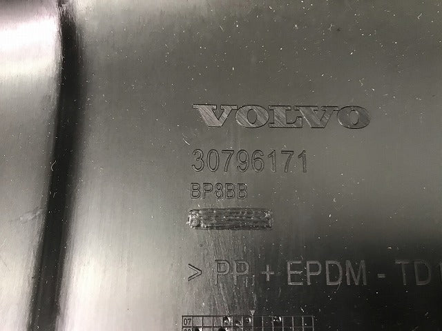 新品! XC60 DB系 2009-2013 純正 リアスポイラー バンパーガーニッシュ/ディフューザー/パーキングアシスト無し 30796171 素地(108579)