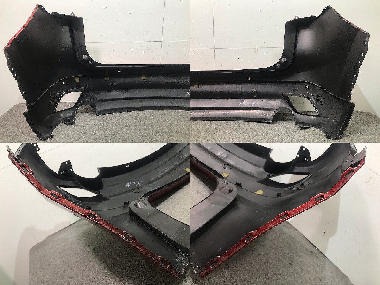 CX-5/CX5 KEEAW/KEEFW/KE2AW/KE2FW 純正 リアバンパー KD47-50221 赤 マツダ(108609)