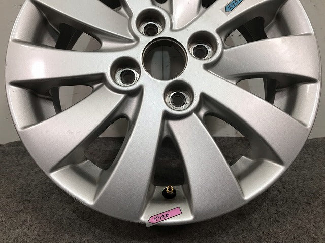 フレアワゴンカスタムスタイル MM32S/MM42S 純正 ホイール 1本のみ 14ｘ4.5J/ET45/4穴/PCD100/ハブ径52mm マツダ(108703)