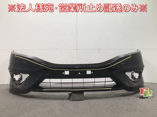 ジェイド FR4/FR5 純正 フロントバンパー 71101-T4R-0000 クリスタルブラックパール カラーNo.NH731P ホンダ(108923)