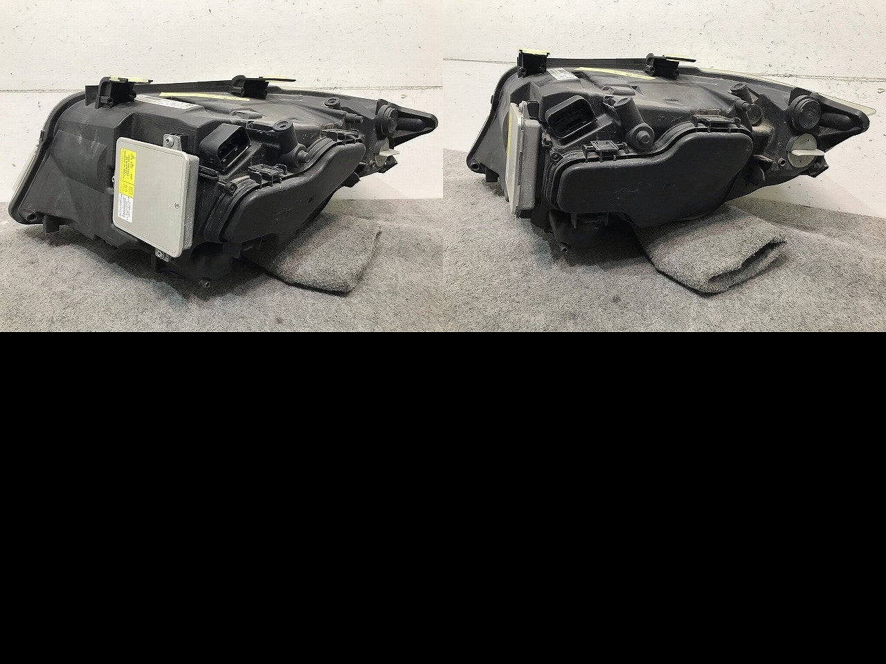 3シリーズ E90 純正 前期 右ヘッドライト/ランプ キセノン HID 63.11-6 942 740.9 BMW(108941)