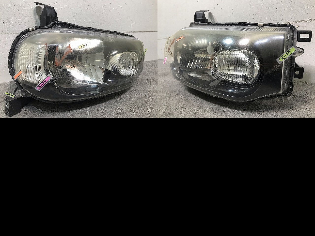 キューブ Z12/NZ12 純正 右ヘッドライト/ランプ ハロゲン レベライザー STANLEY P8190 26015-1FA0C 日産(108967)